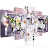 2019 Grande Taille Multi Echantillon Fleurs Blanches - 5D Kit Broderie Diamants/Diamond Painting VM8016