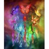 Attrape Rêves Indien Et Papillons Colorés 2019 - 5D Kit Broderie Diamants/Diamond Painting VM4058