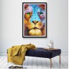 2019 Animal Lion - 5D Kit Broderie Diamants/Diamond Painting VM7790
