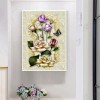 Tableau De Roses Colorées - 5D Kit Broderie Diamants/Diamond Painting QB5726