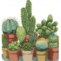 Plantes Et Cactus Broderi...