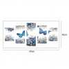 Tableau De Papillons Bleus - 5D Kit Broderie Diamants/Diamond Painting QB8037