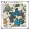 Papillons Bleus Broderie Diamant Nouvellement Arrivée - 5D Kit Broderie Diamants/Diamond Painting VM07421