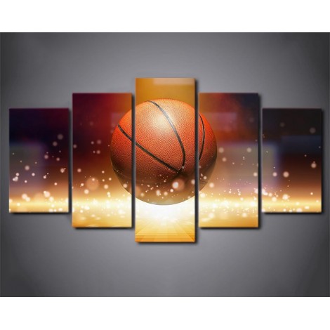 Grand Complet Basketball Et Flash - 5D Kit Broderie Diamants/Diamond Painting NA0607