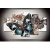 2019 Grosses Soldes Grande Taille Papillons  - 5D Kit Broderie Diamants/Diamond Painting VM8506