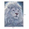 Lion Schéma 5D Pour Débutants - Kit Broderie Diamants/Diamond Painting QB58601